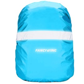 FANCYWING Rucksack Covers Waterproof Backpack Rain Cover 10-90L W/Reflective Strap Safety Pack Cover Rainproof High Visibility for Cycling Hiking, Camping, Hunting