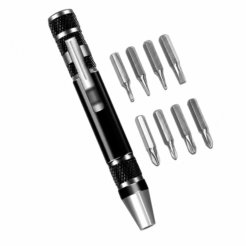 8-in-1 Mini Screwdriver Set – Magnetic Pen-Style Precision Repair Tool