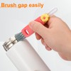 uxcell 3pcs Cup Lid Cleaning Brush, Water Bottle Cleaner Brush