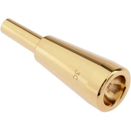 TUOREN Heavy-Duty Trumpet Mouthpiece 3C Mouthpiece Compatible for Professional Players 9.8mm Outer Diameter