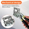 CCJZBCAU Stud Crimper Pliers 10inch Aluminum Alloy Keel Pliers Punch