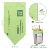 Codirom 100% Compostable Trash Bags, 13 Gallon, 49.2 Liter, 0.91