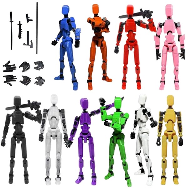 𝐀𝐬𝐬𝐞𝐦𝐛𝐥𝐲 𝐂𝐨𝐦𝐩𝐥𝐞𝐭𝐞𝐝 Titan 13 Action Figure Set, Titan 13 Robot