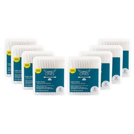 Mini Ones | Hisopos de algodón. Con suave algodón en la punta y palillos de papel. Caja con 8 estuches.