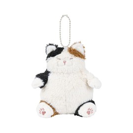 Ribuhaito Chain Mascot, Cat Positivity, Mikeko Sanma (Total Length: Approx. 5.7 inches (14.5 cm), Cat, Fluffy, Palm Size 37724-11