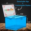Adir Suggestion Box with Slot and Lock – Acrylic Donation