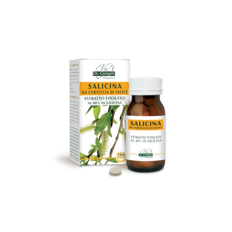 SALICINA DA SALICE CORTECCIA Estratto titolato pastiglie - 50 g