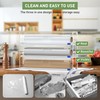 FUKANG Foil and Plastic Wrap Organizer, 3 in 1 Kitchen