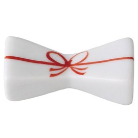 Hasamiyaki 44767 Knotted Chopsticks Rest, Red