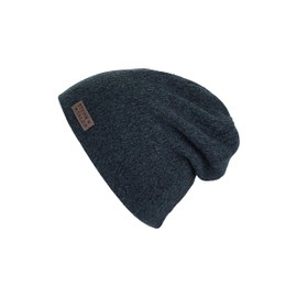Sterntaler Boys' Slouch Beanie Melange Hat, navy