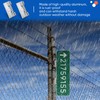 Hicarer 2 Packs Mailbox Mounting Bracket Street Sign Aluminum Wing