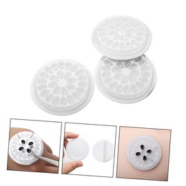 Baluue 20pcs Flower-shaped Eyelash Glue Plates Grafting Holders for Eyelash Extensions Lightweight and Practical Tools for Salon Use