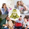 CLKDPNO Frog Plush Toy, Soft Frog Stuffed Animal, Animal Plush