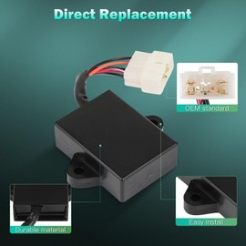 SCITOO CDI BOX Module Ignition Coil JG5-82305-00-00 for Yamaha Gas for Golf Cart G9 1990 99999-02368
