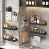 ILIKEPOW 2 Pack Shower Organisers Bathroom Shelves Basket No-Drilling Wall