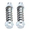 2PCS Car Exhaust Manifold Bolts M10x1.5 mm with Springs &