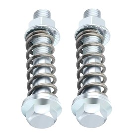 2PCS Car Exhaust Manifold Bolts M10x1.5 mm with Springs & Nuts & Gaskets, Professional Exhaust Flange Bolts Car Accessories for Most Cars