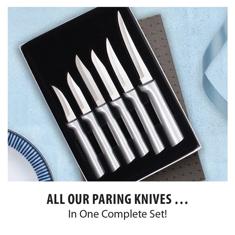 Rada Cutlery 6-piece All-Star Paring Knife Gift Set with Quick