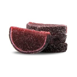 NY Spice Shop Fruit Slices Candy - 3 Pound Black Cherry Jellies Juicy Jelly Kosher Gummy Gel Fruit Slices