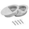 Gasea 2 Packs Recessed Sliding Pull Door Handles, 90mm Stainless