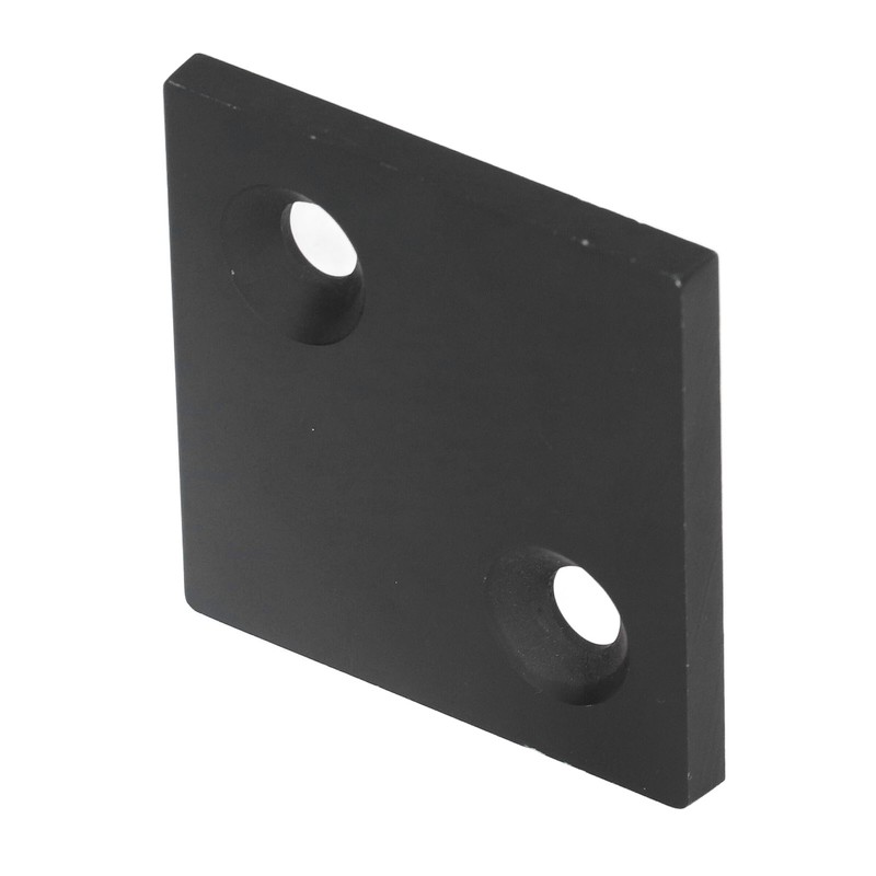 5Pcs Profile End Caps Double Slots Aluminum Alloy Cover Plate