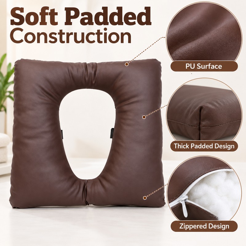 Bedridden Elderly Toilet Seat Cushion for Bedside Toileting – Soft