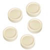 CAMGJORT RRKIV Rotary Replacement Dimmer Knobs, Ivory (5)
