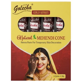 Golecha Natural Henna Cones 30g x 4