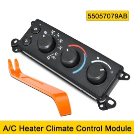CHUSYYRAY A/C Heater 55057079AB Temperature Control Unit for 2008 Dodge RAM 1500 2500 3500
