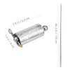 Healifty Foldable Stainless Steel Pocket Sticks, for Tricks, Martial Arts,