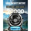 Wilody Portable Misting Fan Rechargeable with Remote Control, 6L Bucket
