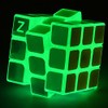 3x3 Fluorescent Speed Cube Glow in Dark Magic Speed Cube