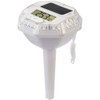 infactory Solar: Floating Pond & Pool Thermometer, RGB LEDs, LCD,
