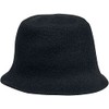 Urban Classics Knit Bucket Hat, Black, One Size