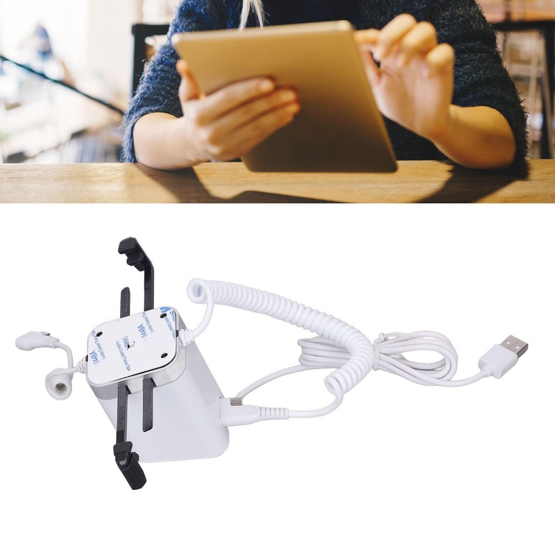 Anti Theft Security Pad Stand with 95‑120dB Security Alarm Charging