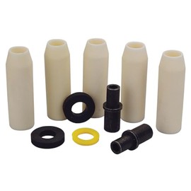 Skat Blast Large Ceramic Nozzle Combo Pack for Skat Blast Power Siphon Sandblasting Guns, Made in USA, 6300-70