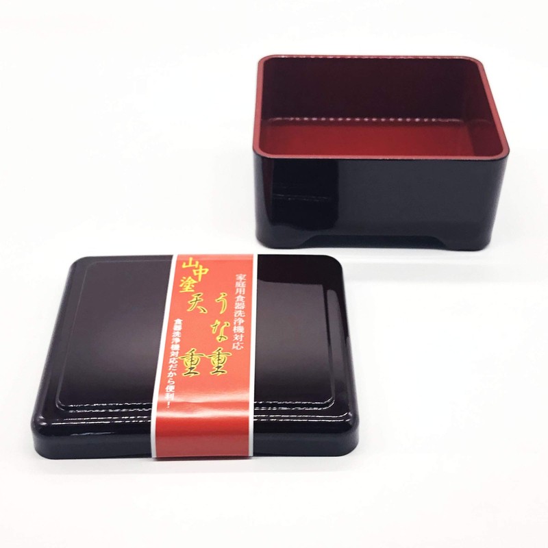 Mitani M14347-8 Yamanaka Lacquer, Una Box, Dishwasher Safe, Approx. 6.7
