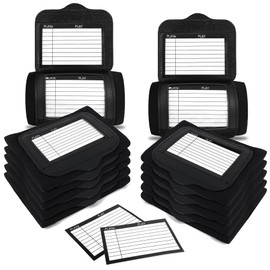 BREENHILL Football Play Wristband - Football Quarterback Play Wristbands for Adult and Youth 2/6/12/20 Pack - Softball Wristbands for Signs for All Sports with 3 Compartments (20, Pee Wee)