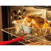 HIC Kitchen Oven Rack Jack, Non-Stick Silicone, Heat Safe, For
