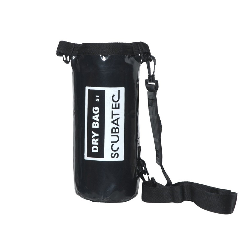 Scubatec Dry Bag – Waterproof Saddle Bag black Size:5 litres