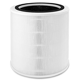Core 400S Replacement Filter for LEVOIT Core 400S and Core400S-P/Core 400S-rf Smart WiFi Air Purifier 3-in-1 True HEPA Activated Carbon Filter (White)