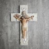 BC Catholic Holy Trinity Crucifix Wall Cross Jesus Christ Inspirational