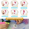 Yjunue Yjunue Butterfly Floral Latch Hook Kits for Adults, DIY
