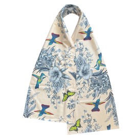 TOCKONIMN Adult Bibs Scarf for Women Eating - Dignified Alternative to Bib for Reusable Elderly Adults Senior Citizens Washable Dining Adjustable Snap Closure Baberos Para Adultos
