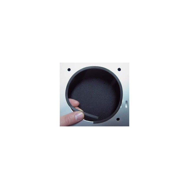Seal Rubber Junta de Goma EPDM Canal U Negro 11/32"