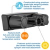 Dura Faucet (DF-SA180-BK) Exterior Quick Connect Faucet (Black)