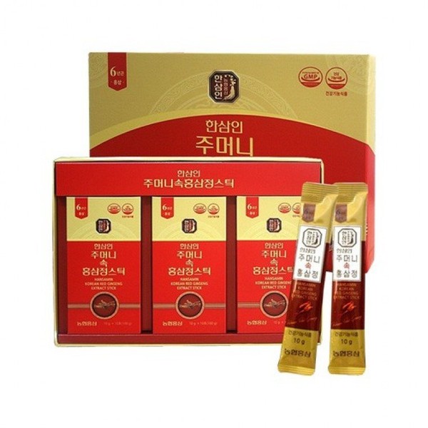 Hansamin Pocket Red Ginseng Extract Stick 10mlx30 packs / 한삼인
