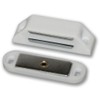 Heavy Duty White Magnetic Catch Large- Holds Up to 8kg