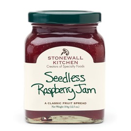 Stonewall Kitchen Seedless Raspberry Jam 12.5 Ounces Gourmet Spread
