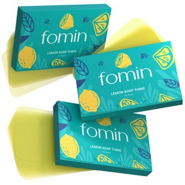 FOMIN Antibacterial Paper Soap Sheets for Hand Washing - (Pack of 2) Tea Tree Portable Travel Soap Sheets, Dissolvable Camping Mini Soap, Portable Soap Sheets